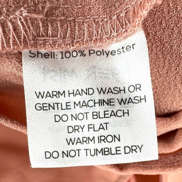 Tiger Mist Skort Romper Size Medium Wrap Front Tie Waist Playsuit Pleated Deep V - Picture 6 of 10